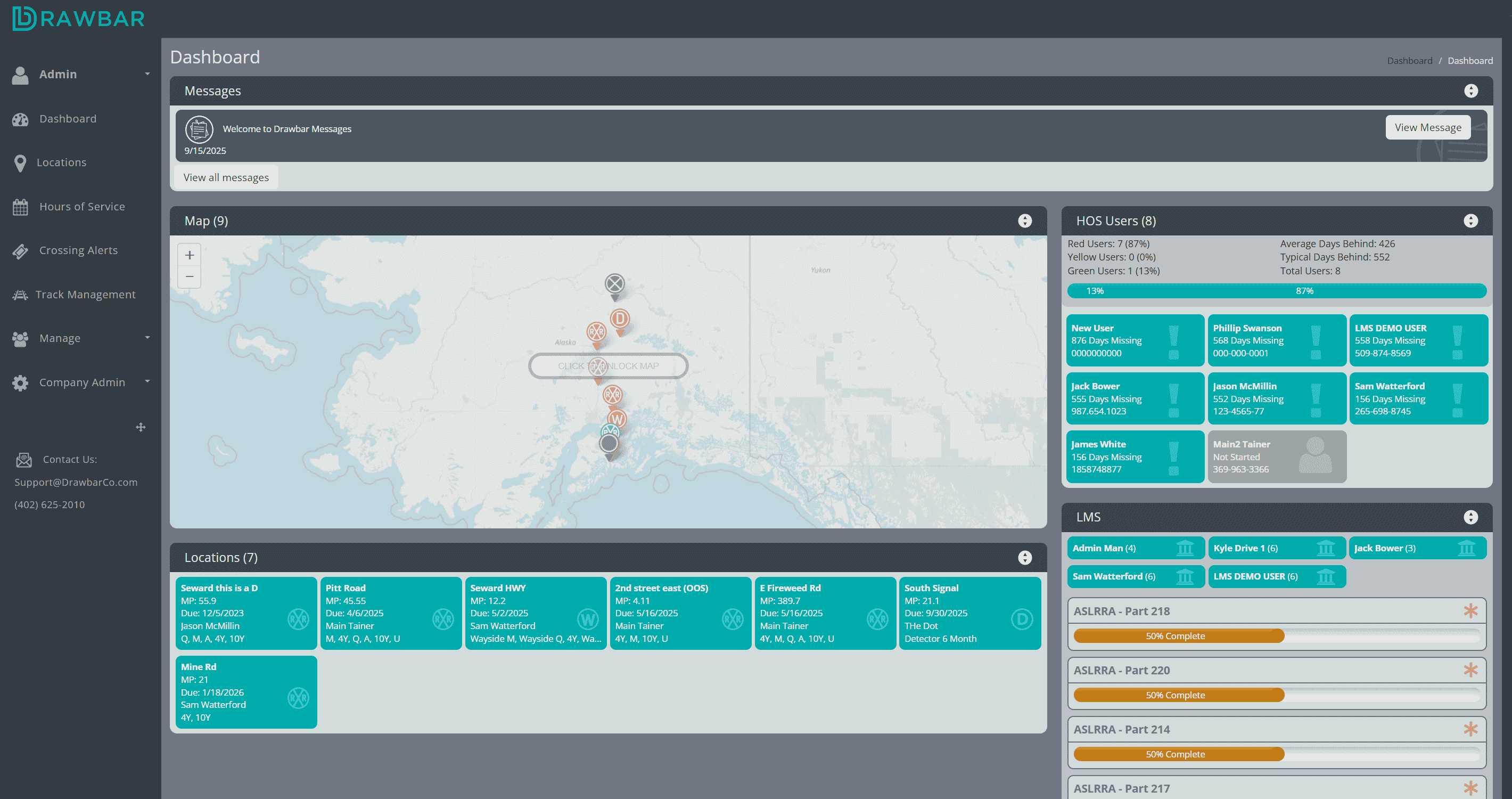 Carousel 1 - Drawbar Railroad Software