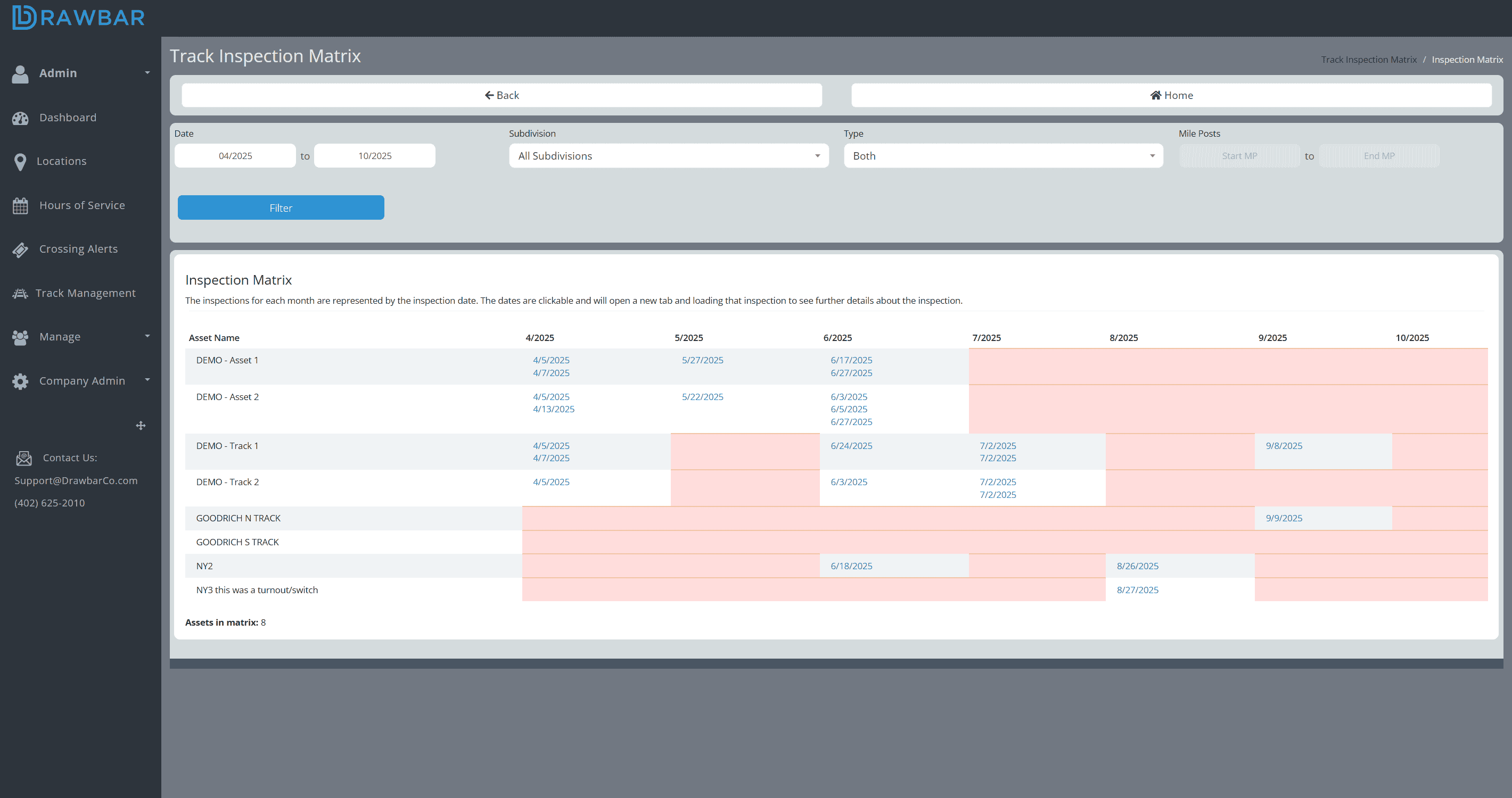 Carousel 7 - Drawbar Railroad Software